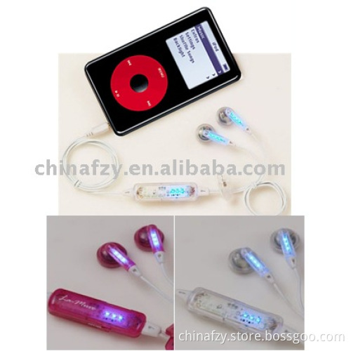 Led Flashing earphone